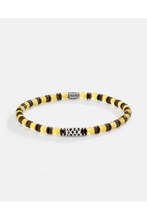 دستبند نقره سفید مردانه 925 عیار MEKS JEWELS - کد 765787060