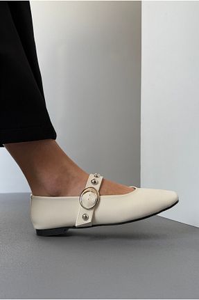 بابت بژ زنانه پلی اورتان Mupa Shoes - کد 896561619