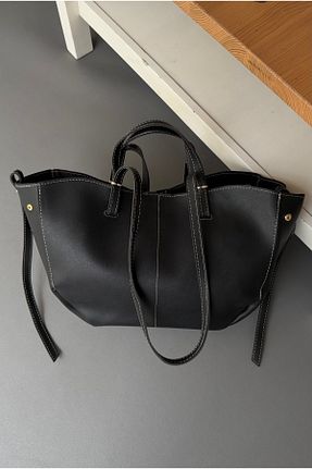 کیف دوشی مشکی زنانه چرم مصنوعی Mupa Shoes - کد 896583535
