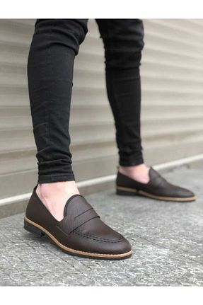 بابت قهوه ای مردانه FAYMAZ - کد 805926522