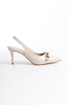 کفش استایلیتو بژ پاشنه نازک Shoesers - کد 897633681