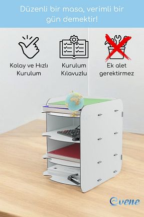 لوازم جانبی اداری سفید Evene - کد 673951657