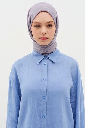شال طوسی زنانه Tuğba - کد 896605982