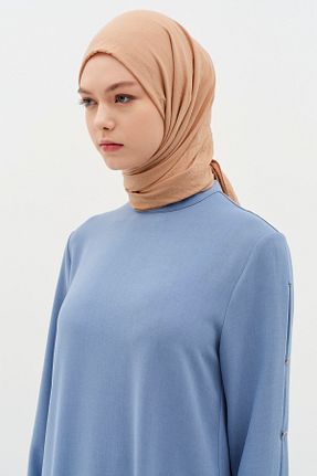 شال قهوه ای زنانه Tuğba - کد 896609304