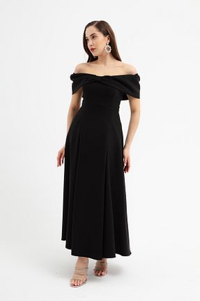 لباس مشکی زنانه بافتنی Lafaba - کد 896580362