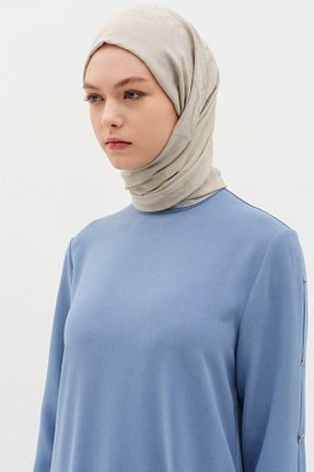 شال خاکی زنانه Tuğba - کد 896632226