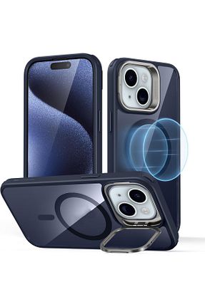 کاور و قاب سرمه ای iPhone 15 Powerfox - کد 896586214