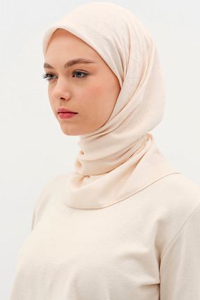 شال بژ زنانه Tuğba - کد 897645573