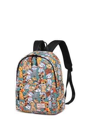 کیف مدرسه رنگی زنانه پارچه ای Smart Bags - کد 896599370