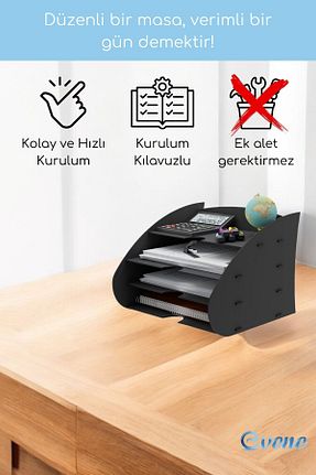 لوازم جانبی اداری مشکی Evene - کد 673956040