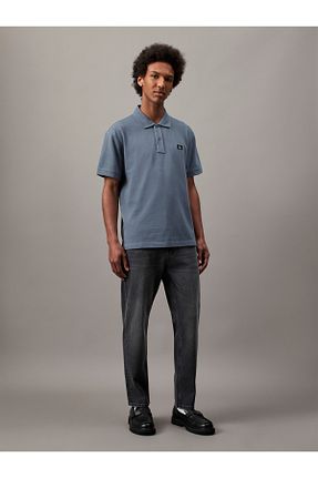 شلوار جین مشکی مردانه پاچه ساده Calvin Klein - کد 900755658
