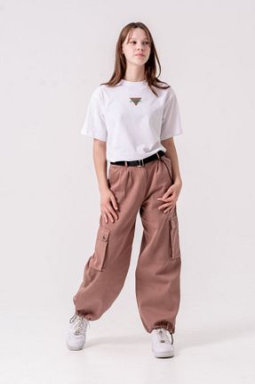ست بالاتنه و پائین تنه قهوه ای بچه گانه بافتنی HAUSEkids - کد 878125377