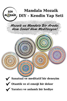 کاغذ و قلم هنری رنگی Zen Mozaik - کد 897415025