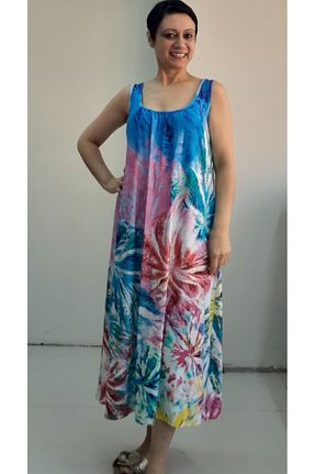 لباس سایز بزرگ رنگی زنانه Süprem Mertcan Butik - کد 896629610