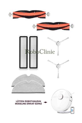 اکسسوری جاروبرقی سفید Roboclinic - کد 896621186