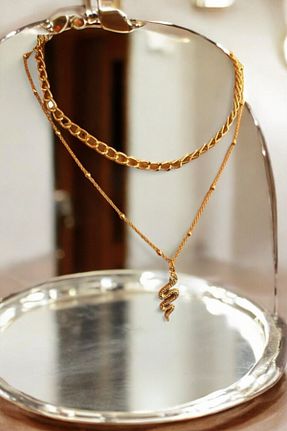 گردنبند استیل ( فولاد ) متالیک زنانه استیل (فولاد) vivaça - کد 896664909