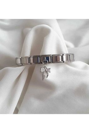 دستبند استیل (فولاد) متالیک استیل (فولاد) kubotique - کد 887970180