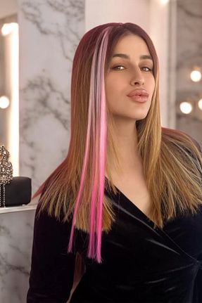 کلاه گیس صورتی زنانه vivaça - کد 896666493