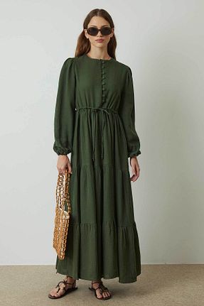 لباس حجاب سبز زنانه رگولار Hooopstore - کد 842667092