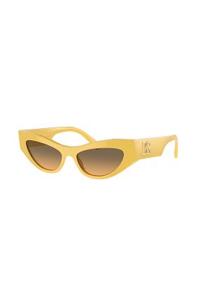 عینک آفتابی زرد زنانه UV400 Dolce&Gabbana - کد 858061374