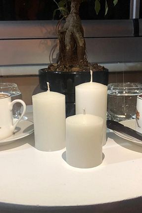 شمع سفید Kokusuz Royal Candle Royalmum - کد 930555644