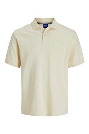 تیشرت بژ مردانه یقه پولو Jack & Jones - کد 896738324