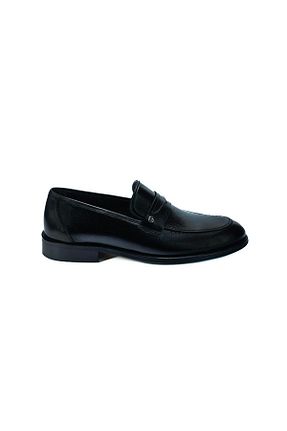 کفش کلاسیک مشکی مردانه چرم خالص Pierre Cardin - کد 805905887