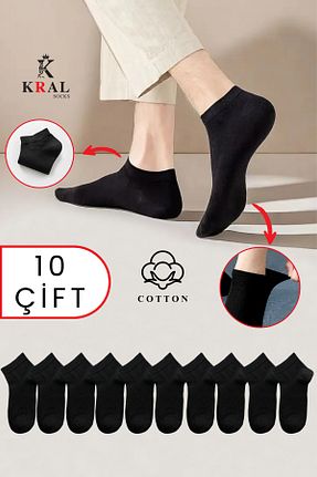 جوراب مشکی زنانه پنبه ای KRAL SOCKS - کد 896749124