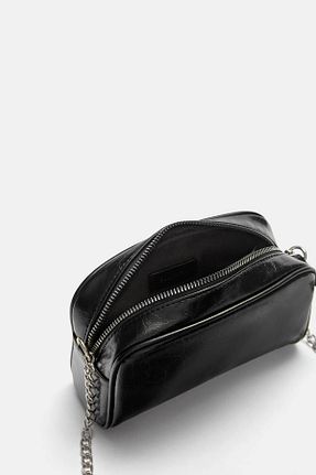 کیف دوشی مشکی زنانه پلی اورتان Pull & Bear - کد 896756873