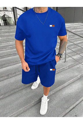 ست بالاتنه و پائین تنه آبی زنانه بافتنی aynewmoda - کد 896757484