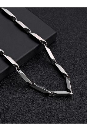 گردنبند استیل ( فولاد ) مردانه استیل (فولاد) ABLENZED - کد 896761709