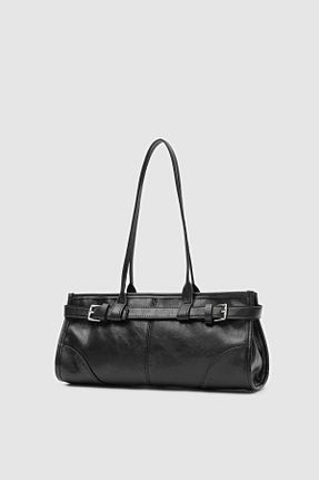 کیف دوشی مشکی زنانه چرم مصنوعی Shule Bags - کد 896780510