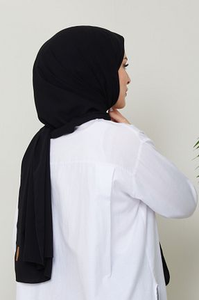 شال مشکی زنانه Medine İpeği nacar çarşı - کد 896777373
