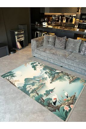 فرش رنگی قابل شستشو Rugs Modern Halı - کد 896802956