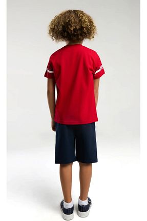 ست بالاتنه و پائین تنه قرمز بچه گانه بافتنی U.S. Polo Assn. - کد 897732068