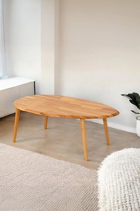 میز جلو مبلی قهوه ای چوب BAUPOR - کد 863630797