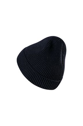 کلاه پشمی سرمه ای زنانه پلی استر 2AS - کد 896826790