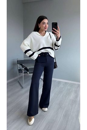 پلیور رنگی زنانه Saç Örgü Ecenin Favorileri - کد 896820629