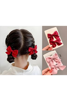 گیره سر زرشکی بچه گانه پلی استر hdcw - کد 898624206