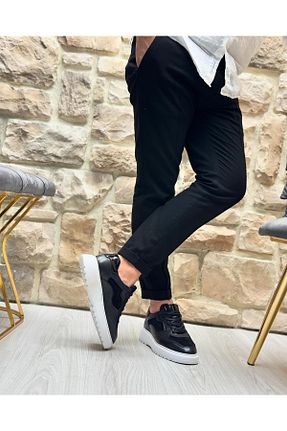 کفش کژوال مشکی مردانه پاشنه کوتاه (1 - 4 سانتی متر) ByItallanoshoes - کد 896855462