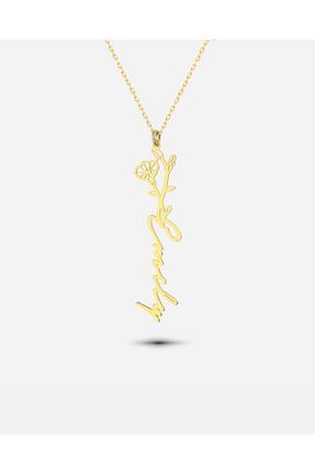 گردنبند نقره طلائی زنانه 925 عیار MEKS JEWELS - کد 761602846