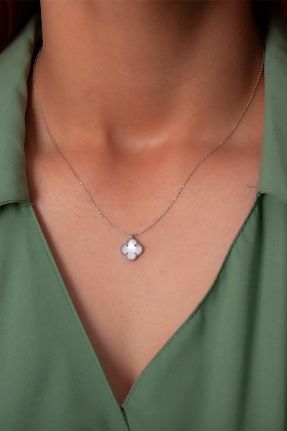 گردنبند نقره رنگی زنانه 925 عیار SS Selin Silver - کد 835428195