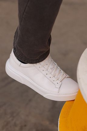 کفش کژوال سفید مردانه پاشنه کوتاه (1 - 4 سانتی متر) Shoetyle - کد 896862916
