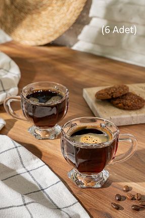 فنجان چای نارنجی شیشه Queen