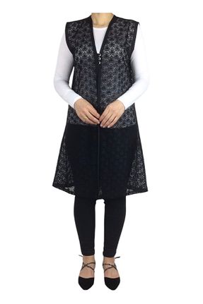 جلیقه حجاب مشکی زنانه رگولار ECE GİYİM - کد 896862988