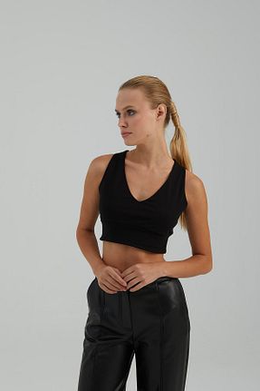 بلوز مشکی زنانه ساده Naar - کد 875911360