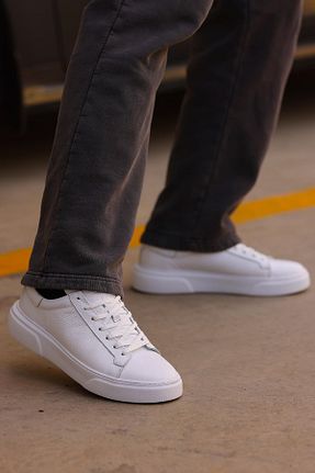 کفش کژوال سفید مردانه پاشنه کوتاه (1 - 4 سانتی متر) Shoetyle - کد 896862916