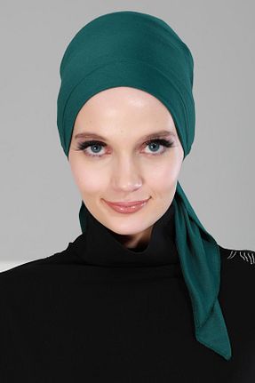 کلاه شنای حجاب سبز زنانه Aisha
