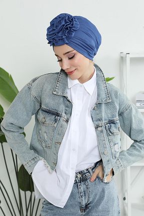 کلاه شنای حجاب سرمه ای زنانه Aisha