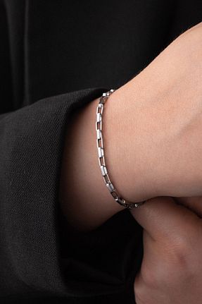 دستبند استیل (فولاد) زنانه استیل ضد زنگ ByFlorya Jewelry - کد 819974657